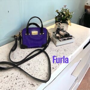 Furla ponytail satchel/crossbody